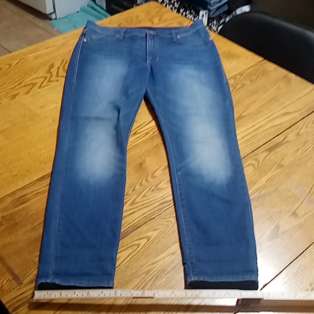 ROCK & REPUBLIC Jeans Womens BLUE 14M HIGH ROLLER Preowned Used Pants Skinny ?